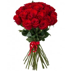 Ruby Roses - 24 Stems Bouquet